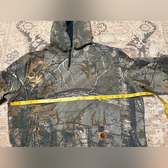 Carhartt Men's Woodland Camo Sweater - Picture 6 of 8